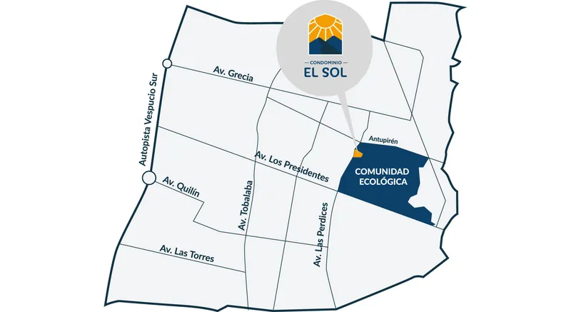 Vista aérea de Parque Cousiño